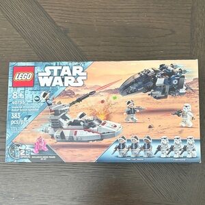 LEGO Star Wars Imperial Dropship vs. Rebel Scout Speeder - Gray/White Playset
